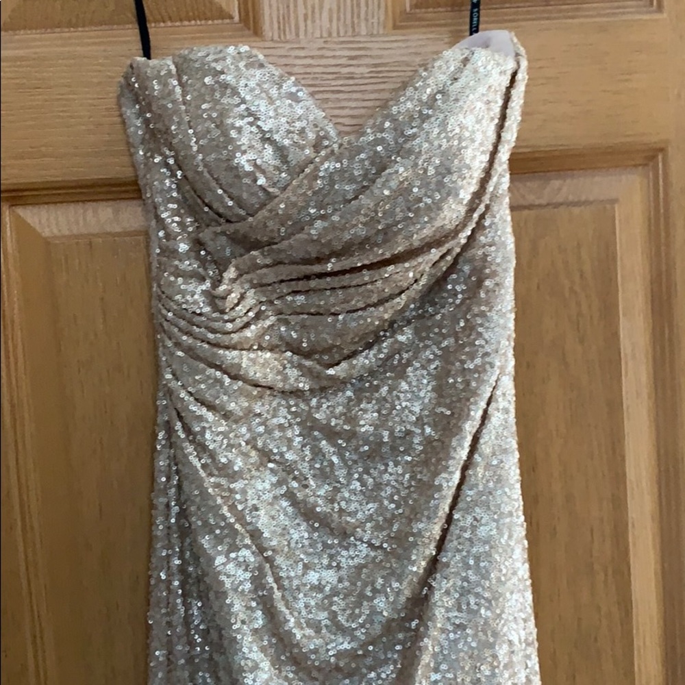 Sequin bridesmaid/prom dress